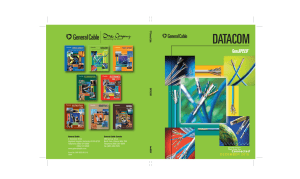 General Cable Datacom Catalog - Electrical and Electronics