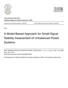 A Model-Based Approach for Small-Signal Stability Assessment of