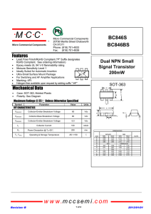 BC846BS-TP - Micro Commercial Components Corp.