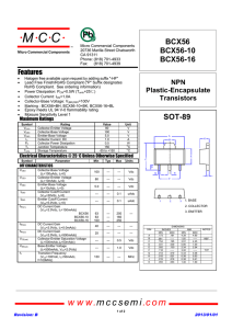 BCX56-16-TP - Micro Commercial Components Corp