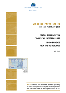 Spatial dependence in commercial property prices: micro evidence