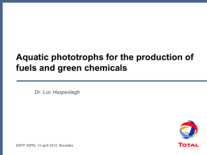 Commercial production of micro-algae