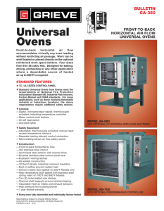 Universal Ovens