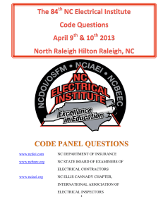North Raleigh Hilton Raleigh, NC - NC State Board of Examiners of