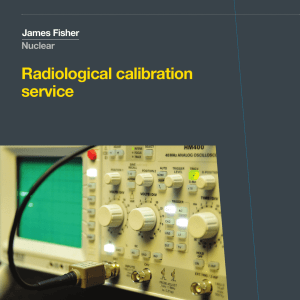 Radiological calibration service