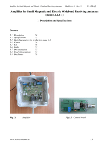 Description and Specifications (Rev. 1.1 from 12.01