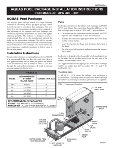 aquas pool package installation instructions