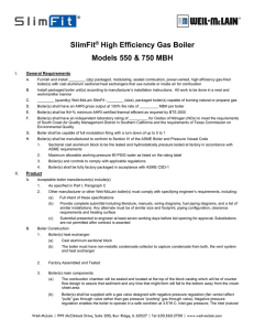 SlimFit 550-750 Suggested Specs - Weil