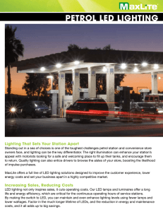 petrol led lighting