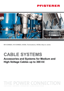 the Pfisterer Cable Systems Brochure