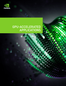 GPU-Accelerated Applications for HPC Industries| NVIDIA