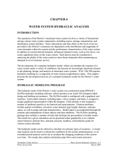 Water System Plan - Northshore Utility District