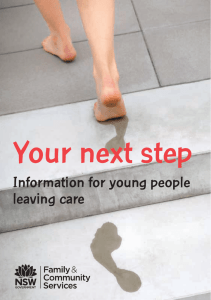 Your next step - Community Services