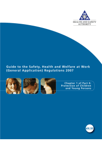 Guide to the Safety, Health and Welfare at Work (General