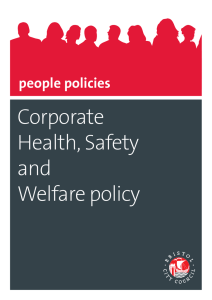 Corporate Health, Safety and Welfare policy