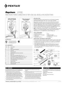 wintergard power connection kit with end seal installation instructions