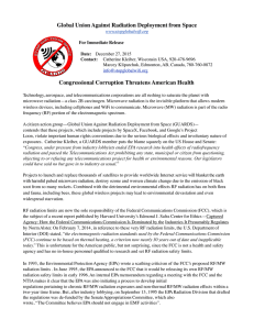 press release - Global Union Against Radiation Deployment from