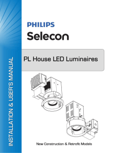 PL House Light LED Luminaire (Discontinued