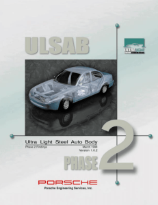 ULSAB - Engineering Report