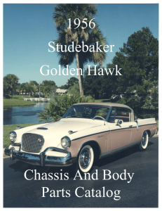 f:\parts catalog\56jcover.wpd - 1956 Studebaker Golden Hawk