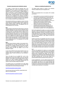 application form - Scottish and Southern Energy Power