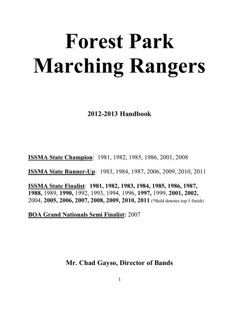 Forest Park Marching Rangers