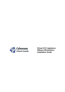 Virtual CCC Appliance VMware Workstation