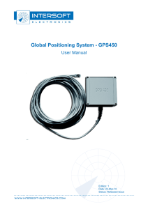 Global Positioning System - GPS450