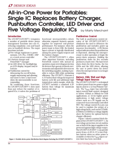 December 2009 - All-in-One Power for Portables