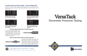 VersaTack Universal Power Supply — Basic