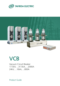 Vacuum Circuit Breakers pdf, 5 Mb