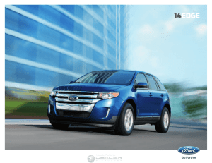 2014 Ford Edge Brochure