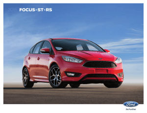 2016 Ford Focus Brochure