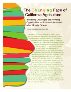 The Changing Face of California Agriculture