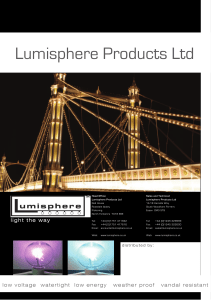 Lumisphere Catalogue - PDF