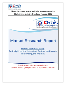 Global Electromechanical and Solid State Consumption Market
