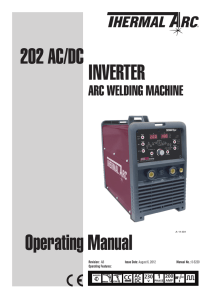 202 AC/DC Operating Manual