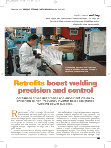 Article: Retrofits Boost Welding Precision
