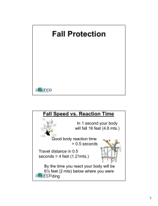 Fall Protection Presentation- English