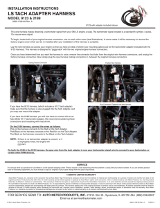 LS TACH ADAPTER HARNESS