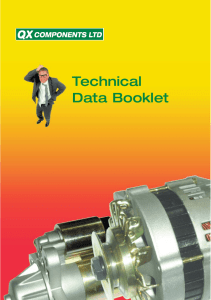 Technical Data Booklet