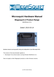 Microsquirt Hardware Manual
