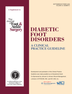 Diabetic Foot Disorders: A Clinical Practice Guideline