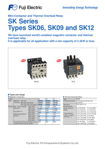 SK Series Leaflet (KPNE1105) - Fuji Electric Corp. of America