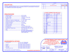 Product Feature - Planar Monolithics Industries