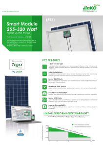 Smart Module - Jinko Solar