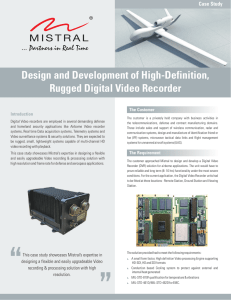 Design and Development of High-Definition