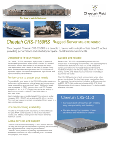 CRS-1150RS 1U Rugged