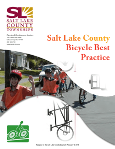 Salt Lake County Bicycle Best Practice 2014 (4 mb pdf)