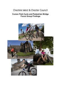Benefits of a new Curzon Park cycle and pedestrian bridge